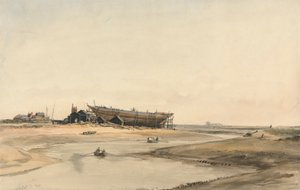 Gemi İnşası by William Callow