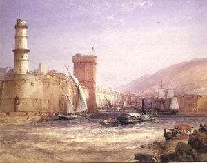 Liman, Marsilya by William Callow