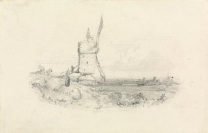 Yel değirmeni by William Callow