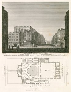 Geç Henry Holland tarafından inşa Kraliyet Tiyatrosu, Drury Lane, Londra,
