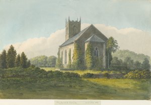 Needwood Kilisesi: sulu boya, 1839