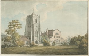 Ranton Manastırı [Priory]: suluboya resim ve [18. yüzyılın sonları]