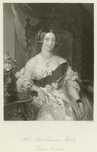 En Merhametli Majesteleri Kraliçe Victoria by William Charles Ross
