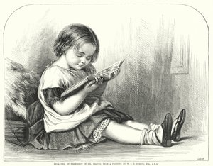 Okuma (gravür) by William Charles Thomas (after) Dobson
