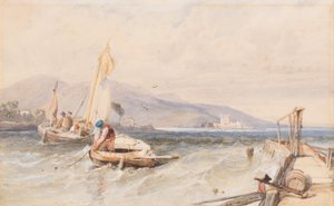 Douglas Kalesi, Loch Leven, 1849 by Clarkson Frederick Stanfield