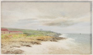 Fırtınalı Bir Gün, Craster (kağıt üzerine sulu boya) by William Cosens Way