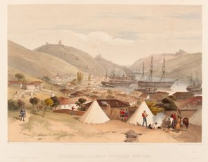 ?Denize bakan Balaklava?, 1855 by William Crimea Simpson