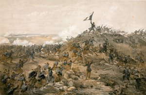 ಮಲಾಕೋಫ್ ಟರ್ಕಿಯ ಮೇಲಿನ ದಾಳಿ by William Crimea Simpson