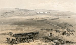 Bulganak tepelerinin süvari meselesi - ilk silah, 19 Eylül 1854 by William Crimea Simpson
