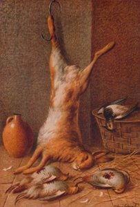Natürmort Tavşan, c1895 by William Cruikshank