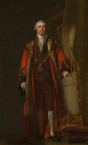 Charles Thorp Dublin Lord Mayor olarak, c. 1800. by William Cuming