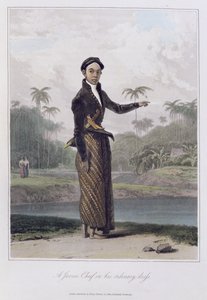 Sıradan Elbiseli Bir Java Şefi, pl. Thomas Stamford Bingley Raffles (1781-1826) pub
