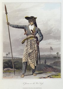 Savaş Elbiseli Bir Javan, pl. 5, Thomas Stamford Raffles (1781-1826) pub