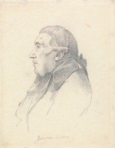 Dominic Serres'in Portresi by William Daniell