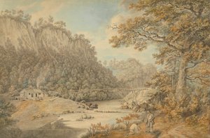 Derbyshire'da Bir Sahne; Nehir Boyunca Sanayi İşleri
