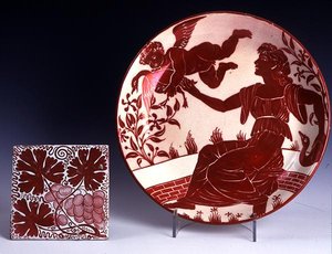 Çini ve Tabak (seramik) by William de Morgan