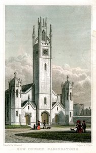 Yeni Kilise, Haggerston, Hackney, Londra, 1827.