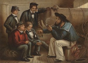 Eski Bir Denizci İpliği (chromolitho)
