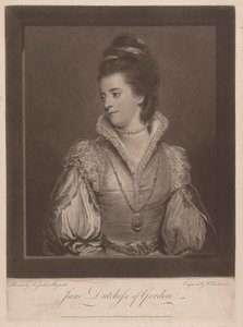 Jane Gordon Düşesi by William Dickinson