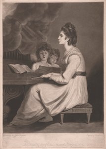 Bayan Sheridan, 'St. Cecilia' by William Dickinson