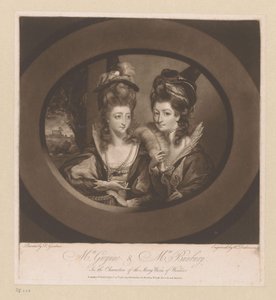 Portret van Mary Gwyn ve Catherine Bunbury Bayan Gwynne ve Bayan Bunbury, / Windsor