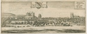 Tamworth - Panorama: gravür ve [17. yüzyıl]