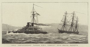 HMS Devastation, HMS Thetis