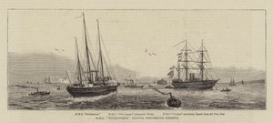 HMS Enchantress Portsmouth Limanı