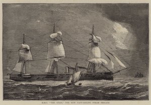 HMS The Shah, Yeni Hızlı Yelkenli Buharlı Fırkateyn