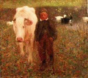Beyaz İnek by William Edward Stott