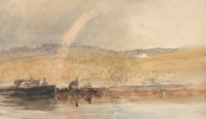 Shenstone'daki Kanal, The Leasowes by William Ellis