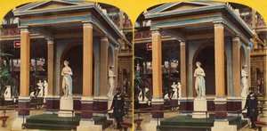 1862, 1862 Uluslararası Sergisinin 86 Stereografik Görünümü. by William England