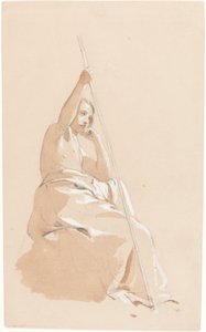 Kadrolu Oturan Gençler by William Etty