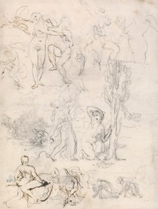 Eskiz sayfası by William Etty