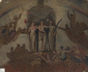 Figür Kompozisyonu Çalışması by William Etty