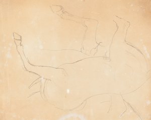 Bir At Çalışması [verso] by William Etty