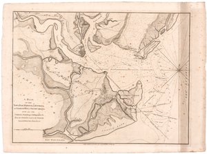 Charlestown Planı, SC, Faden by William Faden
