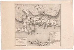 Faden tarafından Newport Planı by William Faden