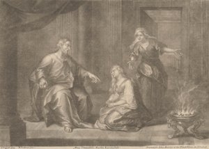 Mary Övgüye Değer, Martha Azarlandı by William Faithorne