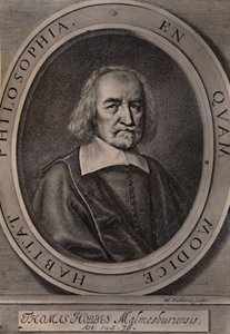 Thomas Hobbes, İngiliz filozof, c1668 1894