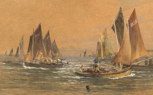 Balıkçı teknesi by William Fleming Vallance