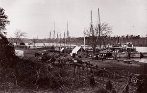 Broadway Çıkarması, Appomattox Nehri, 1864.