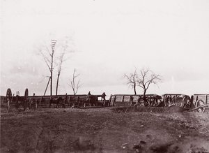 Fort Brady, Virginia, Dutch Gap yakınlarında, 1865.