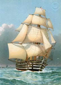 HMS Victoria, Kraliyet Donanması 121 top savaş gemisi, c1859 c1890-c1893.