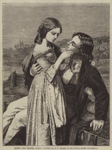 sophy ve lionel by William Frederick Yeames