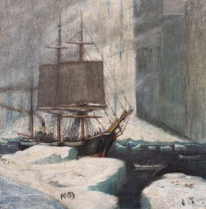 Buza Demirli Balina Avcısı by William G. Burn Murdoch