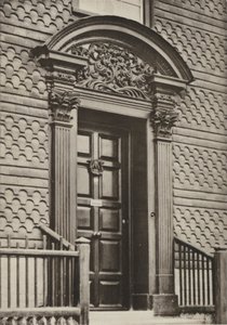 Doorway, Cranbrook, Kent (s/b fotoğraf) by William Galsworthy Davie