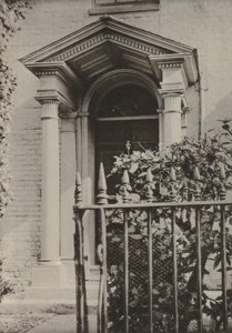 Doorway, Cranbrook, Kent (s/b fotoğraf) by William Galsworthy Davie