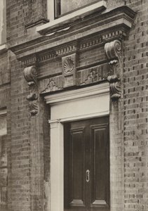 Kapı, Longbridge House, Farnham, Surrey (s/b fotoğraf) by William Galsworthy Davie