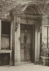 Doorway, Stamford, Northants (s/b fotoğraf) by William Galsworthy Davie